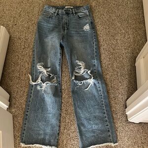 Grey bandit jeans